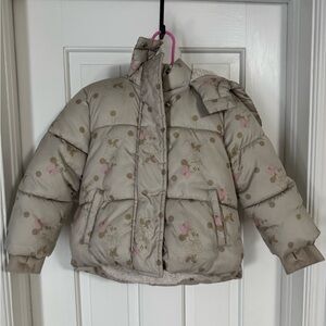 Baby Gap Minnie Mouse Sherpa Lined Winter Coat/Jacket